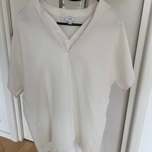 Vince Oversized Blouse in White (S)